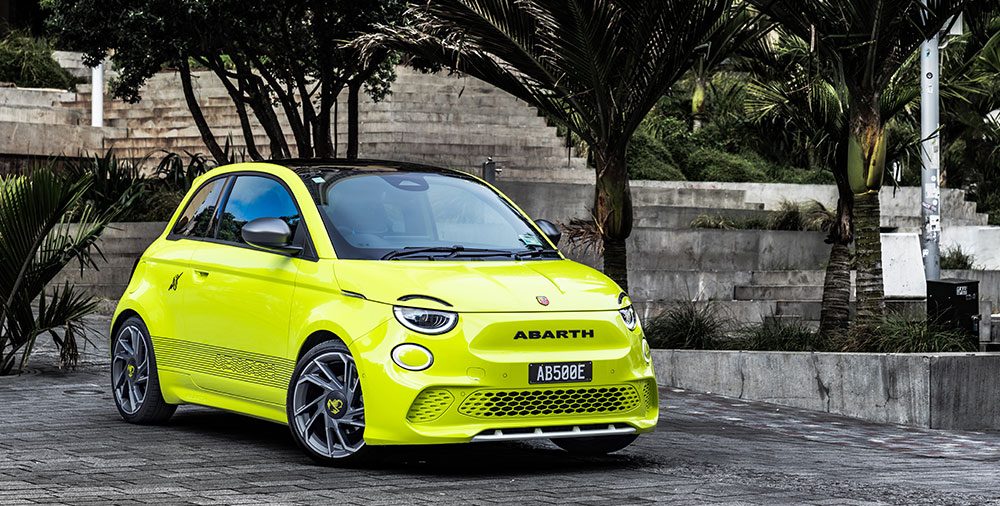 Abarth 500e hero image
