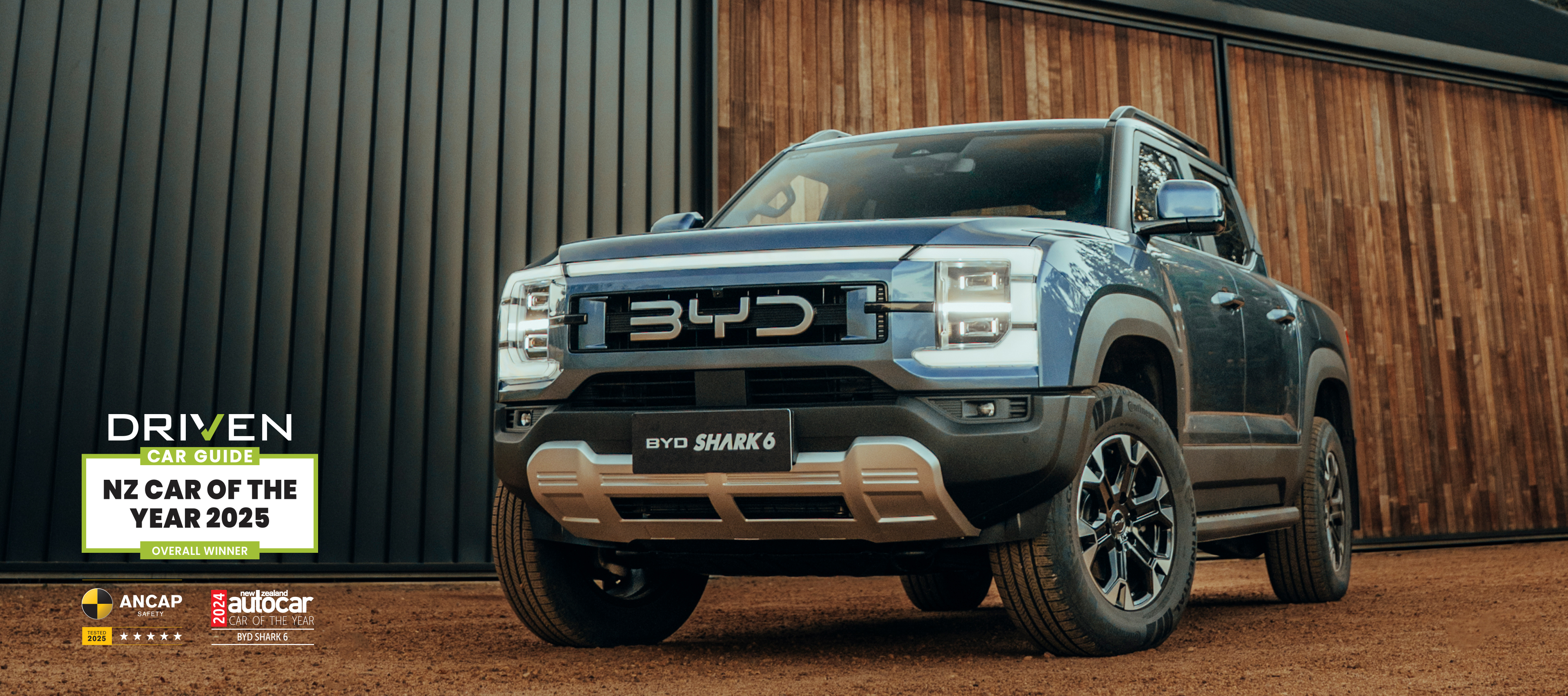 BYD Shark 6 hero image