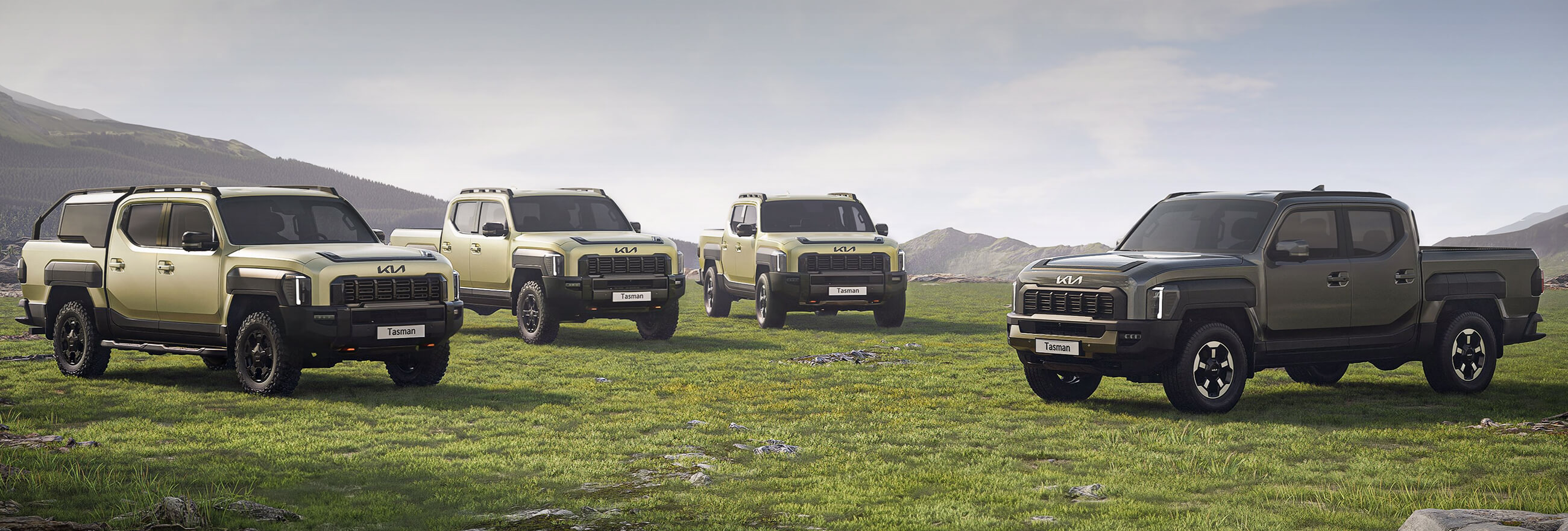 Kia Tasman hero image