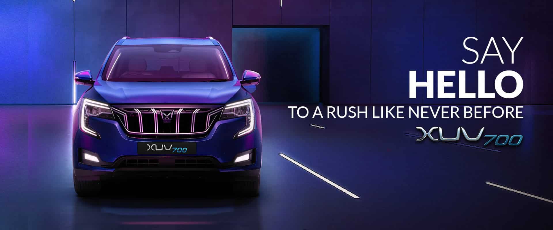 Mahindra XUV700 hero image
